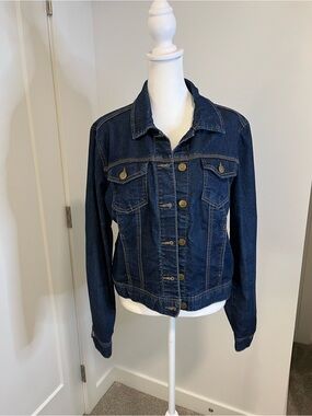 d. jeans Dark Blue Women’s Denim Jacket - FREE SHIPPING on Bundles $95+